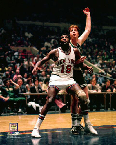 19 WILLIS REED New York Knicks NBA Center White Throwback Jersey