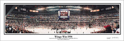 Detroit Red Wings "Wings Win 1998" Stanley Cup Panorama Poster - Everlasting Images