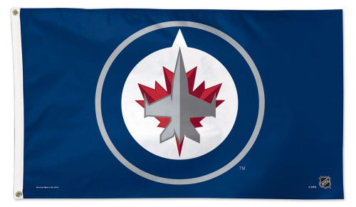 Winnipeg Jets Official NHL Hockey 3'x5' Deluxe-Edition Flag - Wincraft Inc