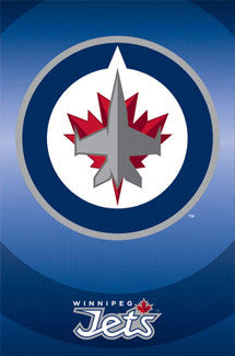 Winnipeg Jets Official NHL Hockey Team Logo Poster - Trends Internatio ...