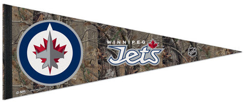Winnipeg Jets "Realtree Camo" Official NHL Hockey Premium Felt Pennant - Wincraft Inc.