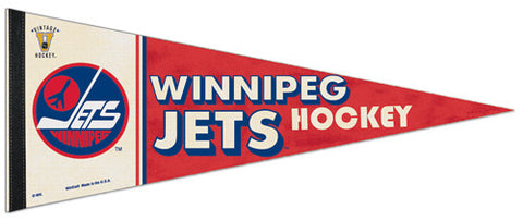 Winnipeg Jets NHL Vintage Hockey Collection (1979-90 Style) Premium Felt Pennant - WinCraft