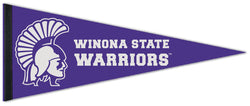 Winona State University Warriors Official NCAA Team Logo Premium Felt Pennant - Wincraft Inc.