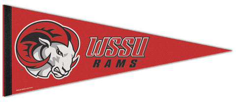 Winston-Salem State University WSSU RAMS Official NCAA Team Logo Premium Felt Pennant - Wincraft Inc.