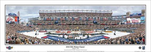 NHL Winter Classic 2016 (Canadiens vs. Bruins) Panoramic Poster Print - Everlasting Images