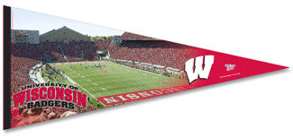 Wisconsin Badgers Football Gameday Oversized Premium Pennant