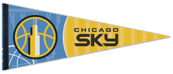 Chicago Sky Official WNBA Basketball Team Premium Felt Pennant - Wincraft
