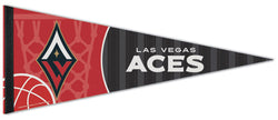 Las Vegas Aces Official WNBA Basketball Team Premium Felt Pennant - Wincraft