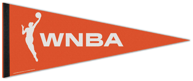 Wnba Letters WNBA Women's Basketball Official League Logo Premium Felt Pennant - Wi ...