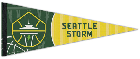 Seattle Storm Official WNBA Basketball Team Premium Felt Pennant - Wincraft