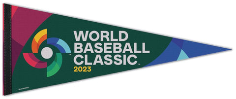 World Baseball Classic 2023 Official Premium Felt Commemorative Pennant - Wincraft