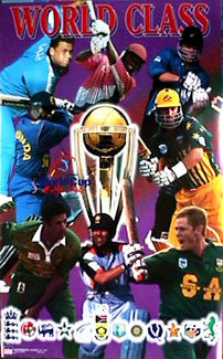 World Cup Cricket 1999 "World Class" - Starline Inc.