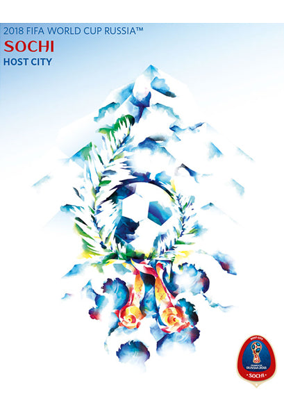 FIFA World Cup 2018 Russia Official Host City Poster (Sochi) - Sports Endeavors