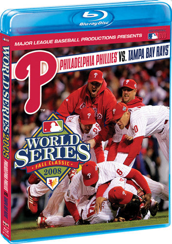 BLU-RAY DVD: World Series 2008 (Philadelphia Phillies vs. Tampa Bay Rays) –  Sports Poster Warehouse
