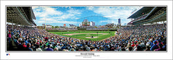 Chicago Cubs Wrigley Field "Second Inning" Gameday Panoramic Poster Print - Everlasting Images