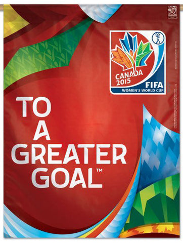 FIFA Women's World Cup 2015 Canada "To A Greater Goal" Event Banner - Wincraft Inc.