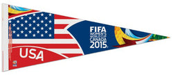 Team USA Women's World Cup 2015 Soccer Premium Felt Pennant - Wincraft