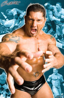 Batista "The Animal" WWE Wrestling Poster - Trends International