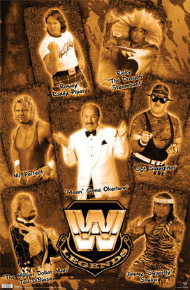 Mean Gene Okerlund's 1980s WWF Wrestling Legends Poster - TIL 2010