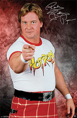 WWE Rowdy Roddy Piper Classic Signature Series Wrestling Poster - Trends International