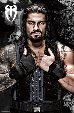 Roman Reigns "Attitude" WWE Wrestling Official Poster - Trends International