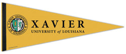 Xavier University of Louisiana Gold Rush Official NCAA Team Logo Premium Felt Pennant - Wincraft Inc.