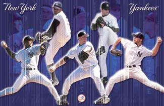 New York Yankees "Pitching Stars 2001" - Costacos Sports
