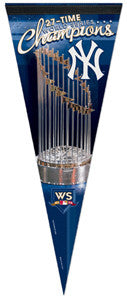 New York Yankees 2009 World Series Champs Premium Felt Pennant