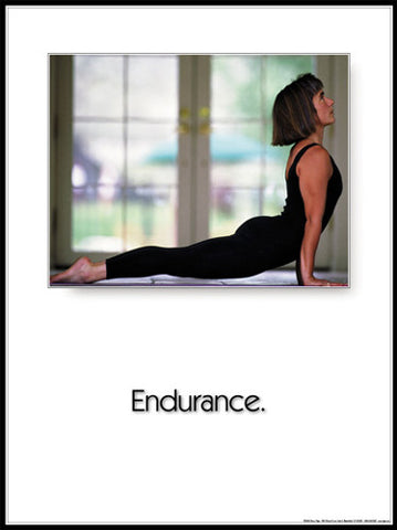 Yoga "Endurance" Motivational Poster - Fitnus Corp.
