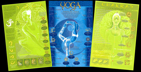 COMBO: Yoga Studio Posters (3-Poster Set) - Eurographics Inc.