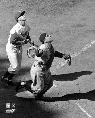 Yogi Berra "The Catcher" (c.1953) New York Yankees Premium Poster Print - Photofile Inc.